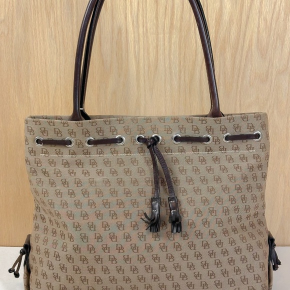 Dooney & Bourke Signature Tassel Tote Bag - Picture 2 of 16